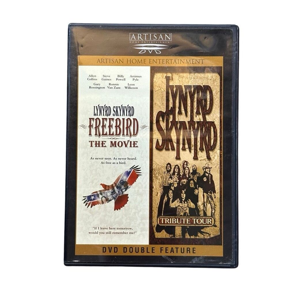 Lynyrd Skynyrd – Freebird / Tribute Tour DVD Double Feature (Excellent)